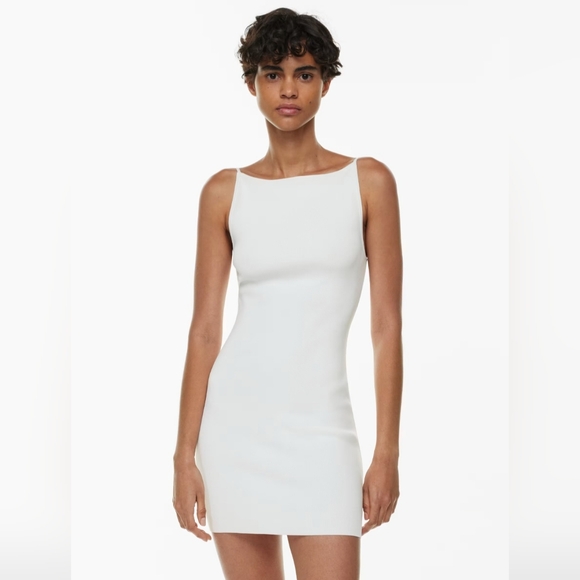 NWT - Aritzia Babton | Eminent Mini Dress - White, Medium - Picture 1 of 5